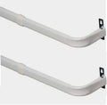 Yafa Home Fashion Heavy Duty Single Standard Adjustable Curtain Rod Hardware Included