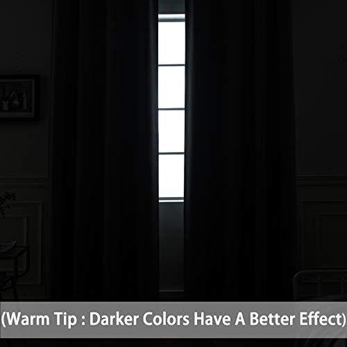 Yakamok Extra Wide Blackout Curtain for Sliding Glass Door, Grommet Thermal Insulated Room Divider Curtain 100W x 84L inch, Room Darkening Patio Curtain,8.3ft Wide x 7ft Tall, 1 Panel,Purple