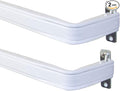 TWO Blu-Pier Tech FLAT SASH RODS for Top & Bottom Doors & Sidelights 18" - 28"