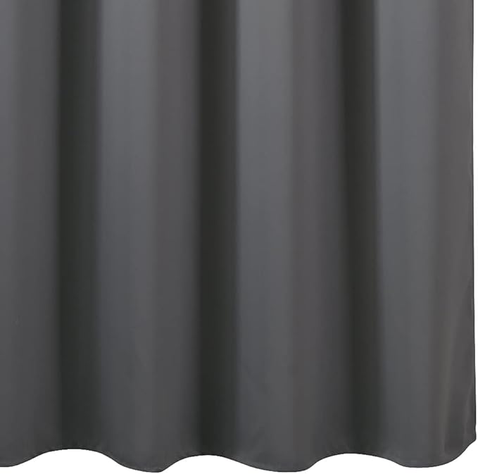 LEMOMO Frost Grey Blackout Curtains/52 x 45 Inch Length Kids Curtains/Set of 2 Panels Grommet Bedroom Curtains for Living Room