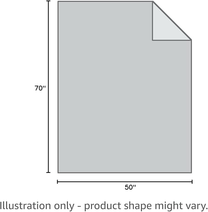Bedsure Light Grey Fleece Blanket for Couch - Super Soft Cozy Blankets for Women, Cute Small Throws for Girls, 50x70 Inches