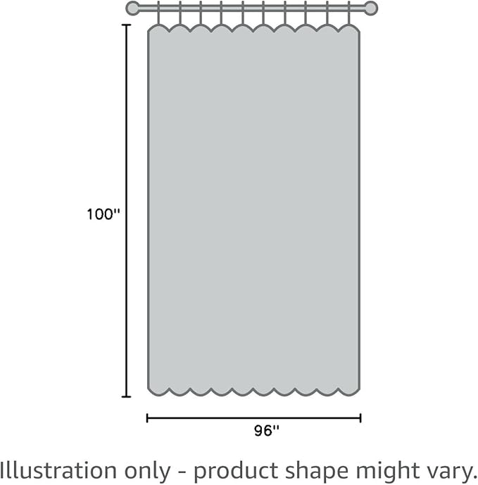 Beauoop 100% Blackout Curtains 96 Inches Long 2 Panels for Bedroom Living Room Grey Moroccan Geo Room Darkening Thermal Insulated Soundproof Grommet Top Window Treatments Drapes, 50x96 Set of 2