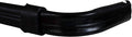 Yafa Home Fashion Heavy Duty Single Standard Adjustable Curtain Rod Hardware Included (Black, 28"-48")