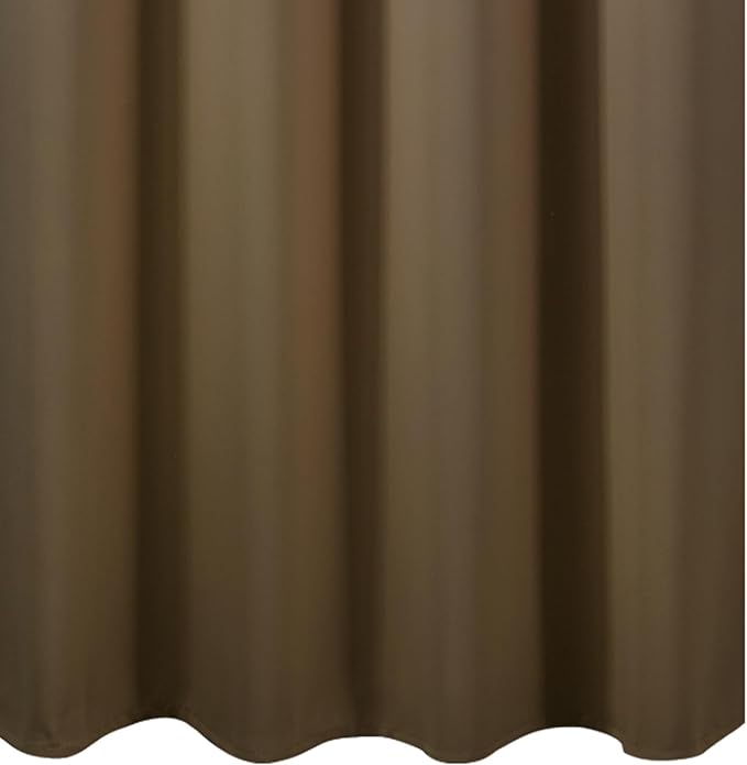 LEMOMO Blackout Curtains 66 x 95 inch/Brown Curtains Set of 2 Panels/Thermal Insulated Room Darkening Bedroom Curtains