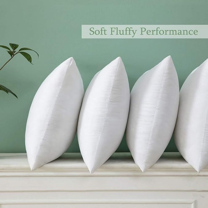 MIULEE Throw Pillow Insert Premium Pillow Stuffer Sham Rectangle for Decorative Cushion Bed Couch Sofa 16x36 Inch