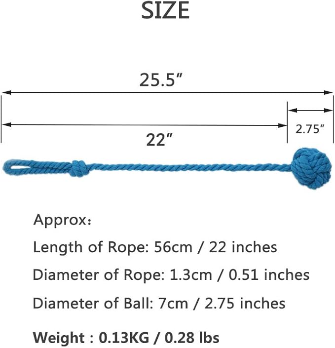 Melaluxe 4 Pack Curtain Tiebacks - Heavy Duty Curtain Rope Tieback, Handmade Rural Decorative Curtain Holdbacks (Blue)
