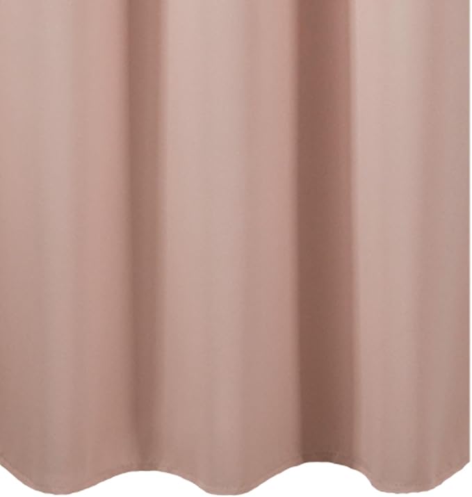 LEMOMO Blackout Curtains 42 x 63 inch/Blush Curtains Set of 2 Panels/Thermal Insulated Room Darkening Bedroom Curtains