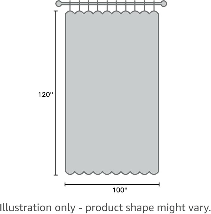 RYB HOME Detachable Sheer Outdoor Curtains White Privacy Sheer Drapes Extra Long Panel for Cabana Patio Door Window Corridoe Sun Room Pool Hut Canopy Deck, 1 Rope, 100 inch Width x 120 inch Length