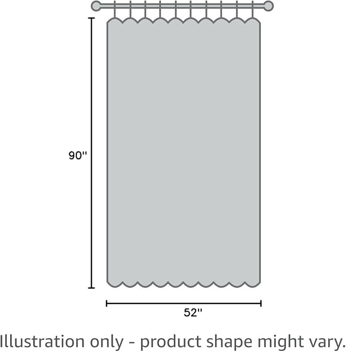 NICETOWN 90 inch Grey Curtains Linen Sheer Window Drapes, Grommet Decorative Keep Privacy Semi Sheer with Light Filtering for Kids Room/Boys Room, W52 x L90, 2 Panels