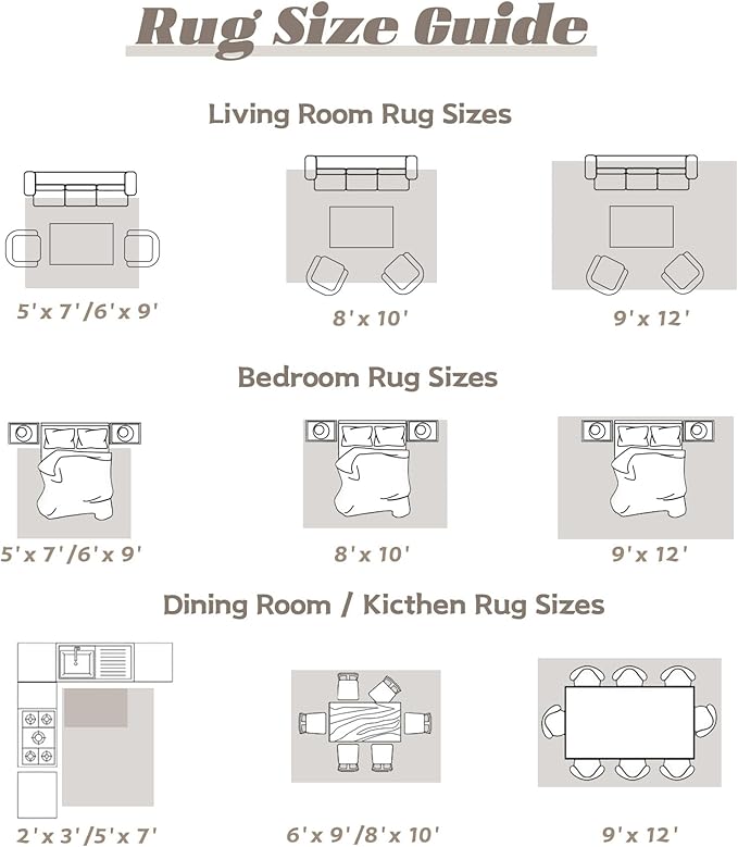 Area Rug 4x6 Washable Rug, Vintage Boho Medallion Rugs Non-Slip Soft Low Pile Distressed Rug Indoor Retro Carpet for Living Room Bedroom Dining Room Home Office (Taupe, 4'x6')