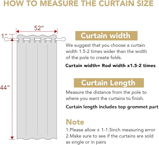 H.VERSAILTEX Elegant Natural Linen Semi Sheer Blended Energy Efficient Light Filtering Linen Textured Curtains/Nickel Grommet Window Treatments Panels/Drapes (Set of 2, Heathered White, 52" x 45")