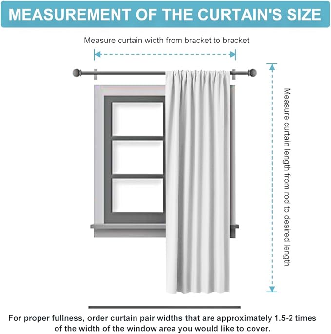 RYB HOME Curtains for Bedroom Living Room 72 inches Long, Thermal Insulated Privacy Rod Pocket Drapes for Nursery Office Home Theater, Width 42 by Length 72, Biscotti Beige, 2 Panels