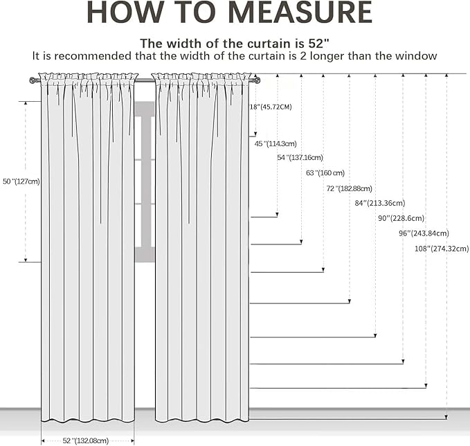 youleyar Solid Sheer Rod Pocket Curtain Voile Draperies 2 Panels White Beige Black Grey Coffee 52 Inch Width 63 Inch Long 1 Pair for Kitchen Bedroom Children Living Room Yard (Orange Red,52Wｘ63L)