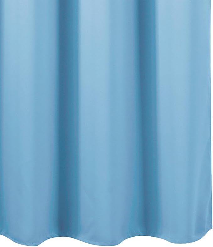 LEMOMO Sky Blue Blackout Curtains/42 x 63 Inch Length Kids Curtains/Set of 2 Panels Grommet Bedroom Curtains for Living Room