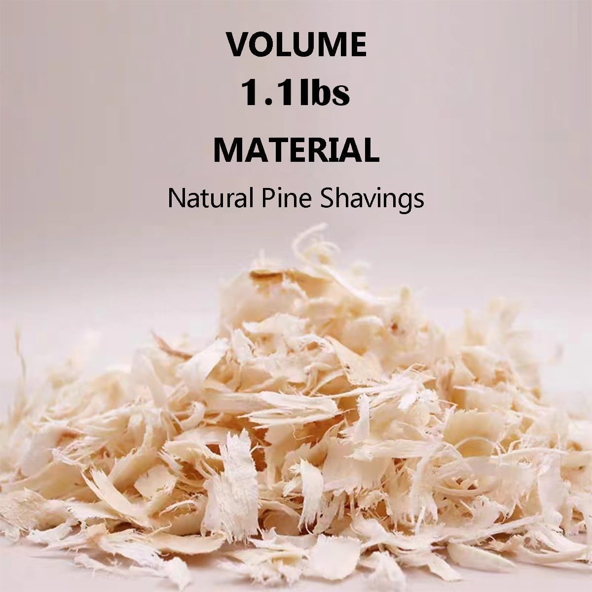MANON ROSA Wood Shavings for Bird Bedding - Natural Aspen Soft Low-Dust & Odor-Control Nesting Material for Parakeets Parrots Rabbits Cockatiel for Cages, Nest Boxes, Small Pet Litter
