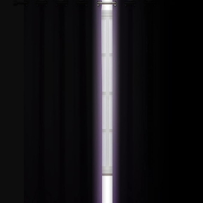 LEMOMO Lilac Blackout Curtains 52 x 84 inch/Lavender Curtains Set of 2 Panels/Thermal Insulated Room Darkening Bedroom Curtains