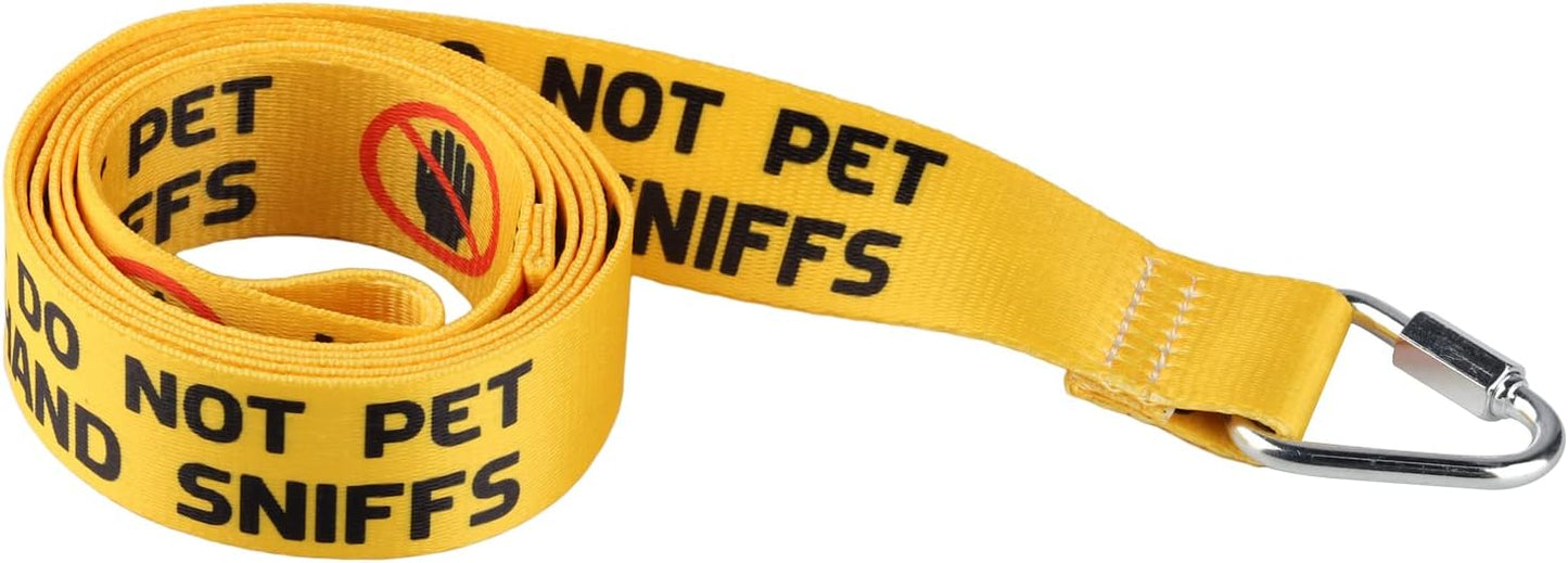 Funny Dog Leash Do Not Pet No Hand Sniffs Dog Leash Walking Training Dog Leashes Dog Owner Pet Lover Gift (Hand Sniffs)