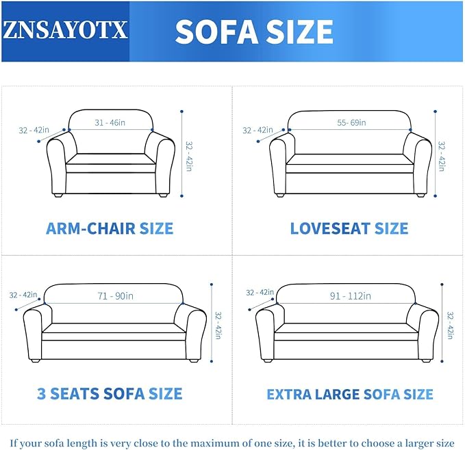 ZNSAYOTX 1 Piece Jacquard Couch Covers for 3 Cushion Couch High Stretch Sofa Cover for Pets Dogs Anti Slip Extra Large Sofa Slipcovers Furniture Protector (X-Large,New Pattern Light Beige)