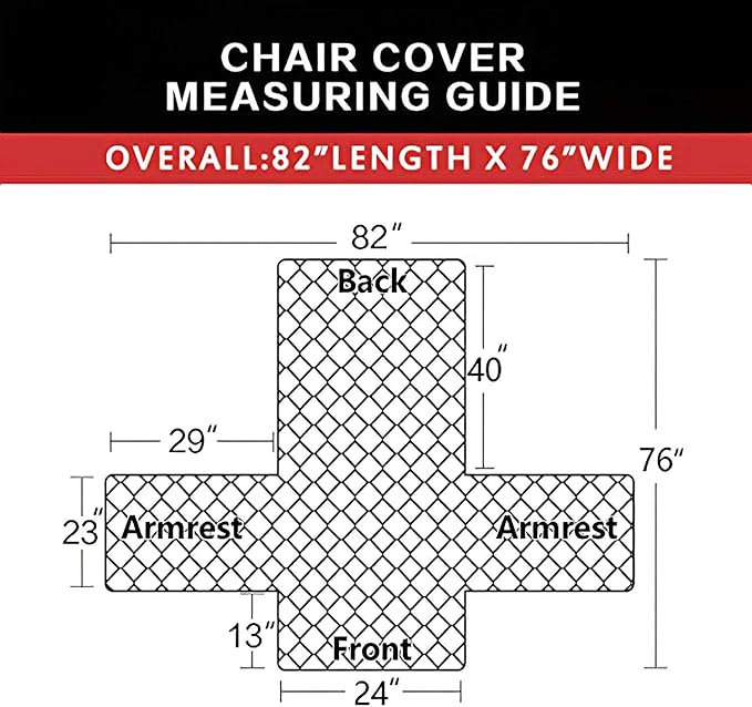 Easy-Going Chair Sofa Slipcover Reversible Sofa Cover Water Resistant Couch Cover Furniture Protector Cover with Elastic Straps for Pets Kids Children Dog Cat (Chair, Black/Black)