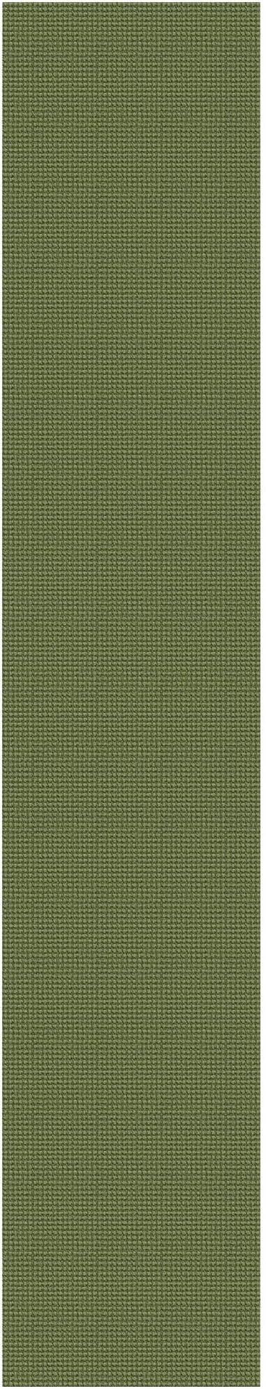 KOZYFLY Extra Long Runners for Hallways 3x18 ft Washable Kitchen Runner Non Slip Rubber Backed Hallway Rug Cotton Entryway Runner Rug Floor Carpet for Indoor Hall, Kitchen, Bright Green/Earthy Green