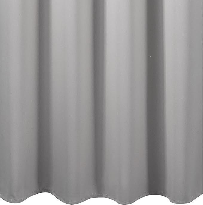LEMOMO Blackout Curtains 66 x 95 inch/Light Grey Curtains Set of 2 Panels/Thermal Insulated Room Darkening Bedroom Curtains