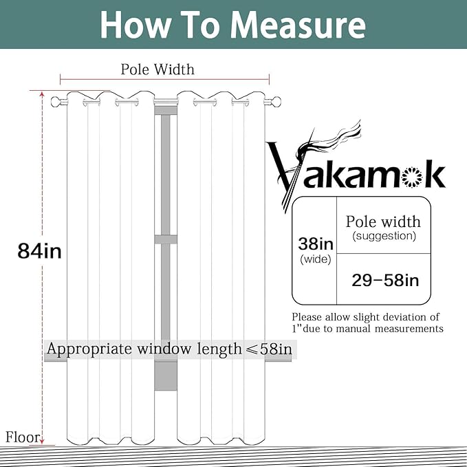 Yakamok Light Blocking Window Blackout Curtains Thermal Insulated Room Darkening Drapes for Bedroom,Solid Grommet Top Window Panels, 38x84 Inch, Pink, One Pair