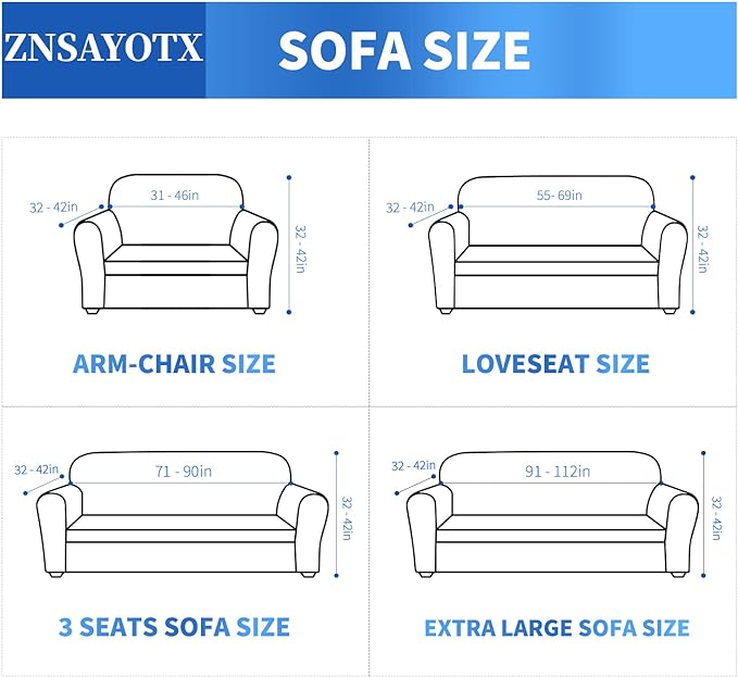 ZNSAYOTX 1 Piece Jacquard Chair Slipcovers for Living Room High Stretch Chair Covers with Arms Anti Slip Pets Friendly Couch Sofa Armchair Cover Furniture Protector (Chair, Light Beige)