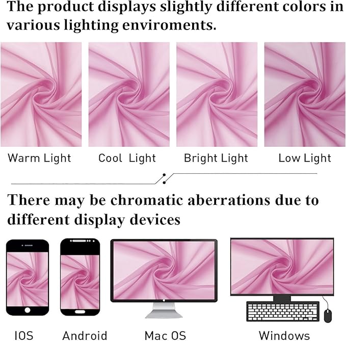 Lecloud Light Pink Sheer Curtains 90 Inches Long 2 Panels, Farmhouse Voile Living Room Drapes with Dual Rod Pocket, Elegant Airy Semi Sheer Curtains for Bedroom, Each Panel 42 X 90 Inch