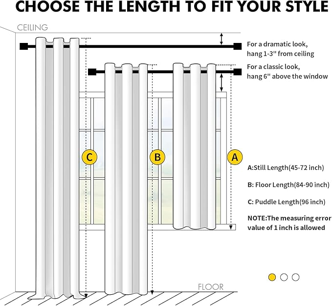 MIULEE Olive Green Blackout Curtains for Bedroom Living Room 63 Inches Long 2 Panels, Thermal Insulated Room Darkening Drapes Solid Grommet Top Noise Reducing Dark Green Window Treatments 40x63 Inch
