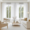 MIULEE White Sheer Curtains 105 Inches Long, 4 Panels Set, Light Filtering Voile Rod Pocket Drapes, Airy Soft Fabric Window Treatments for Living Room and Bedroom, 42 x 105 Inches