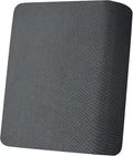 XINEAGE Couch Cushion Covers Seat Cushion Cover Thick Stretch Sofa Slipcovers 1 Piece Individual Couch Covers with Elastic Bottom(Single Seat Cushion/Backrest,Dark Grey)
