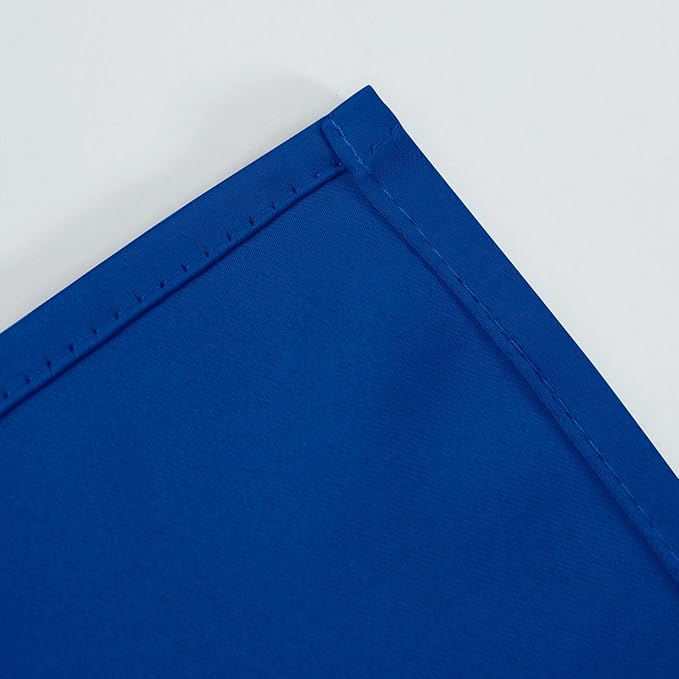 LEMOMO Blackout Curtains 52 x 120 Inch Long Royal Blue Curtains Set of 2 Panels Room Darkening Curtains for Bedroom and Living Room