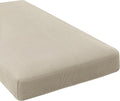 H.VERSAILTEX Super Stretch Individual Chaise Cover Sectional Couch Covers for L Shaped Sofa Both Left/Right Featuring Thick Jacquard Textured Twill Fabric (1 Piece Chaise Cover, Island Fossi)