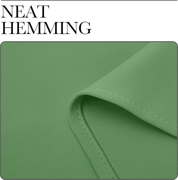 NICETOWN Froest Green Blackout Curtains 90 inches Length for Living Room, 2 Panels, 55" Wide, Thermal Insulated Long Drapes for Large Window