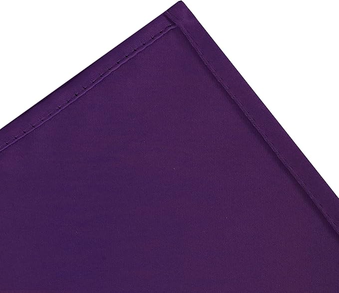 LEMOMO Blackout Curtains 66 x 95 inch/Purple Curtains Set of 2 Panels/Thermal Insulated Room Darkening Bedroom Curtains