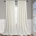 Pitalk 72 Inch Wide by 108 Inch Curtains for Living Room Sliding Glass Door 2 Panel Sets Back Tab Rod Pocket Semi Sheer Linen Drapes for Kids Bedroom Farm House Cottage Core Decor 9 Feet Long 72 x 108