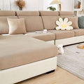 Sofa Covers Couch Covers for Sofa Pet Friendly Couch Cushion Covers Universal Sofa Covers Washable Stretch Slipcovers for Sectional Sofa (Texture Light Coffee,Chaise Cover)