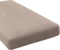 H.VERSAILTEX Super Stretch Individual Chaise Cover Sectional Couch Covers for L Shaped Sofa Both Left/Right Featuring Thick Jacquard Textured Twill Fabric (1 Piece Chaise Cover, Sand)