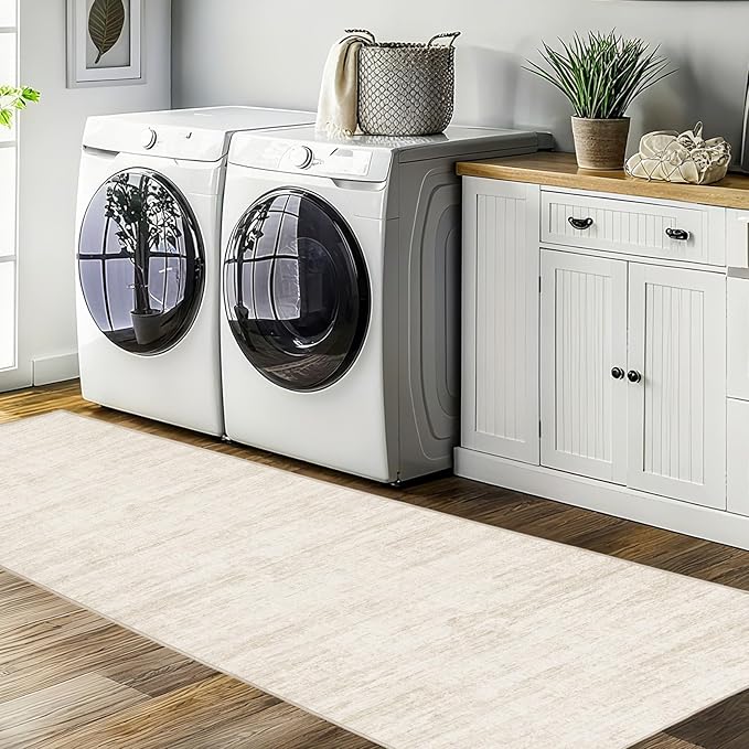 Washable Runners for Hallway 2x6 Runner Rug,Ultra-Thin Kitchen Runner Rugs,Non-Slip Backing Entryway Rug Runner,Abstract Carpet for Hallways,Bedroom,Dining,Laundry Room