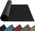 Mibao Dirt Trapper Door Mat for Indoor Outdoor, Waterproof All-Season, All-Weather Doormat, Heavy Duty Non-Slip Entrance Rug, Low Profile Absorbent Entrance Mat Carpet, 36" x 48", Black
