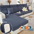 Soothing Home Sofa Covers, Sofa Hero Covers, Wear-Resistant Universal Couch Covers Washable Stretch Sectional Couch Cushion Covers (Metal Grey,Headrest Cover)