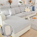 Sofa Covers Couch Covers for Sofa Pet Friendly Couch Cushion Covers Universal Sofa Covers Washable Stretch Slipcovers for Sectional Sofa (Texture Light Gray,Large Single Seat Cover)