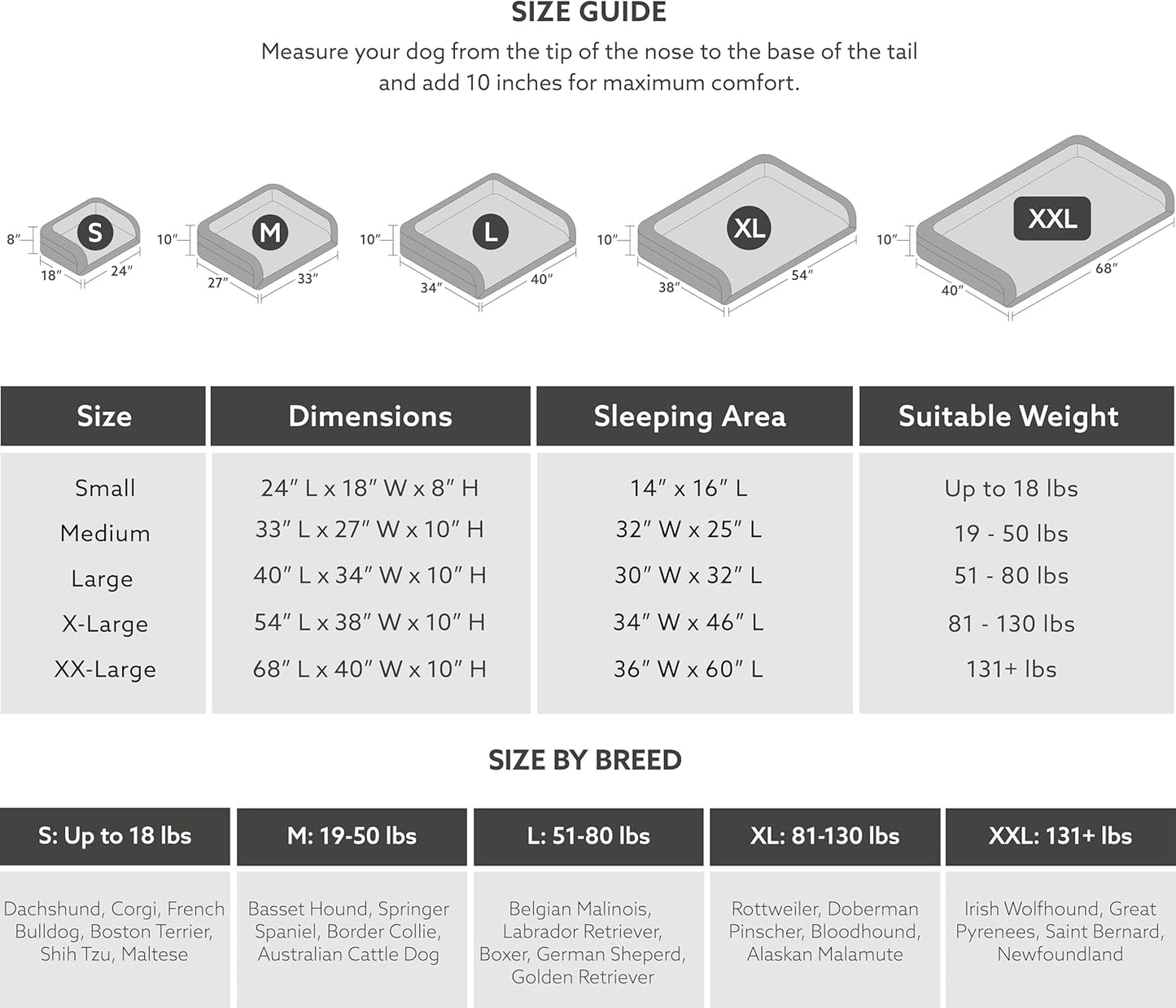 K9 Ballistics Tough Orthopedic Small Bolster Dog Bed - Washable, Durable and Water Resistant Dog Bed - Made for (S) Small Dogs, 24"x18", Blue Quartz