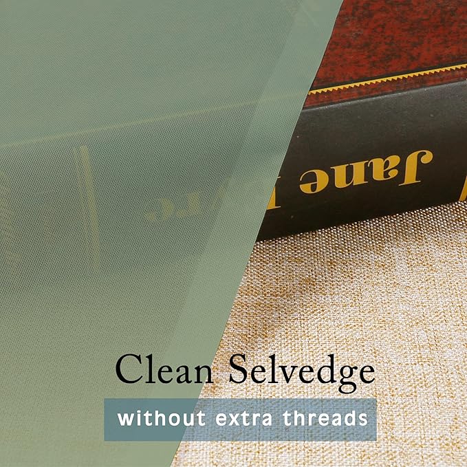 OWENIE Sheer Curtains, Sage Green Sheer Curtains 84 inch Length 2 Panels Set, Rod Pocket Voile Fimly Sheer Drapes for Living Room/Bedroom, 2pcs, Each 42" W x 84" L