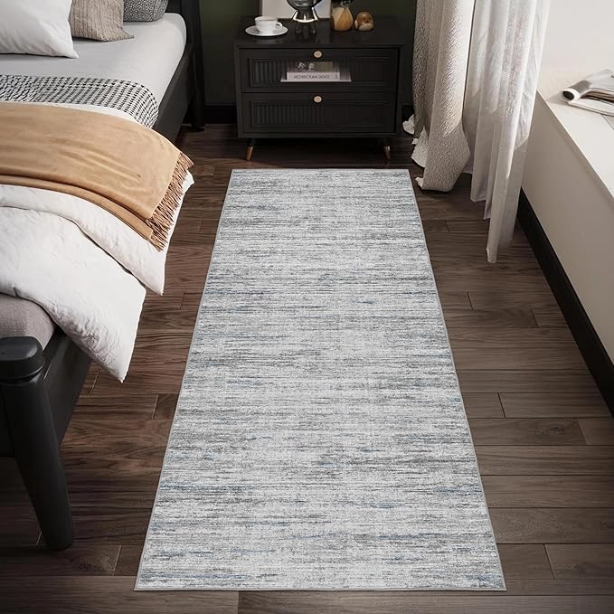 3x8 Runner Rug Non Slip Washable Rugs for Hallways, Abstract 8ft Kitchen Runners Rug for Entryway,Stain Resistant Rug Runner，Ultra-Thin Kitchen Mats for Living Room Bedroom