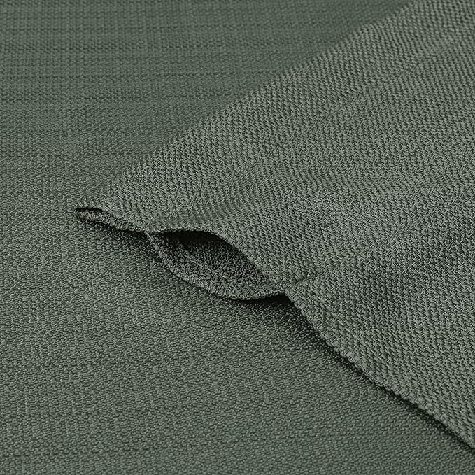 Chyhomenyc Olive Green Valance for Windows, Light Filtering Faux Linen Textured Small Kitchen Window Curtain, Rod Pocket Short Valance for Bathroom Laundry Basement, 60Wx14L inch, 1 Piece
